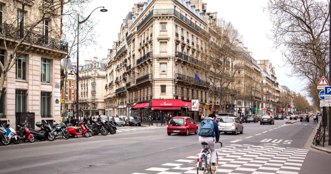 Autoritățile din Paris fac benzi de biciclete temporare, ca o alternativă la metrou