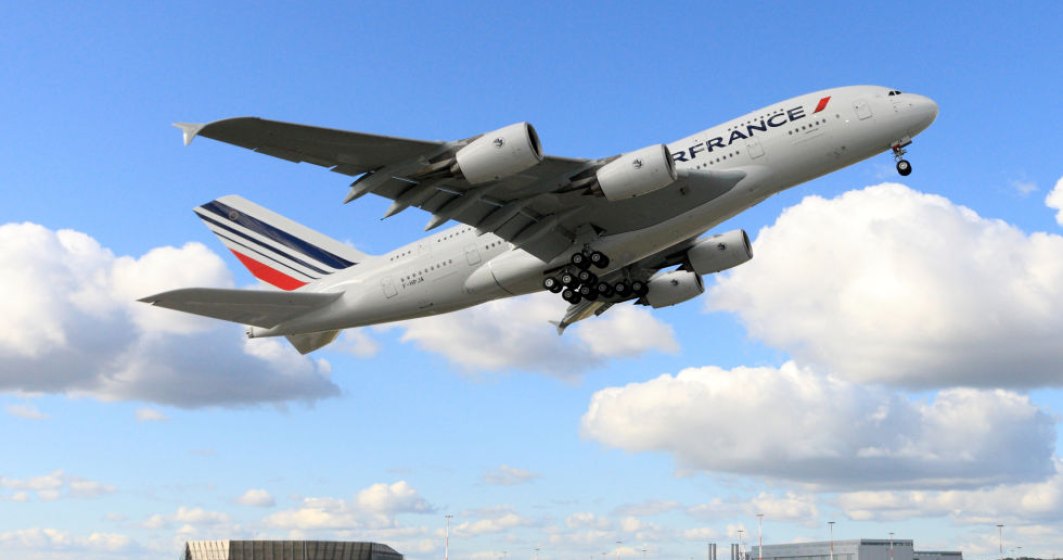 Air France reia zborurile pe ruta București – Paris. Când va avea loc primul zbor
