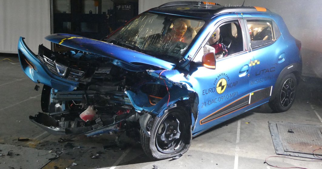 Dacia Spring și Renault Zoe, rezultate foarte slabe la testele Euro NCAP