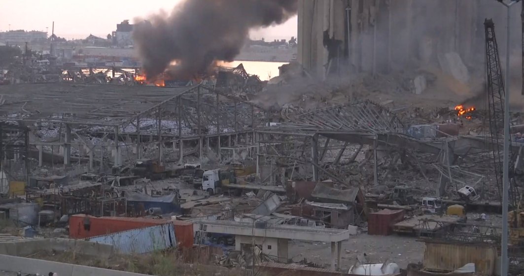VIDEO  Ce ar fi cauzat exploziile violente din Beirut