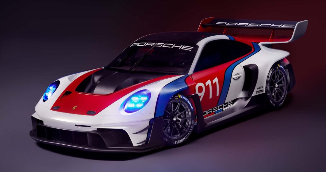 Porsche a prezentat un nou model de circuit care costă 1 milion de dolari. Ce ascunde 911 GT3 R Rennsport