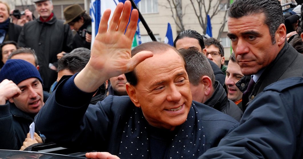 Doi copii ai lui Berlusconi şi iubita acestuia, testaţi pozitiv cu SARS-COV-2