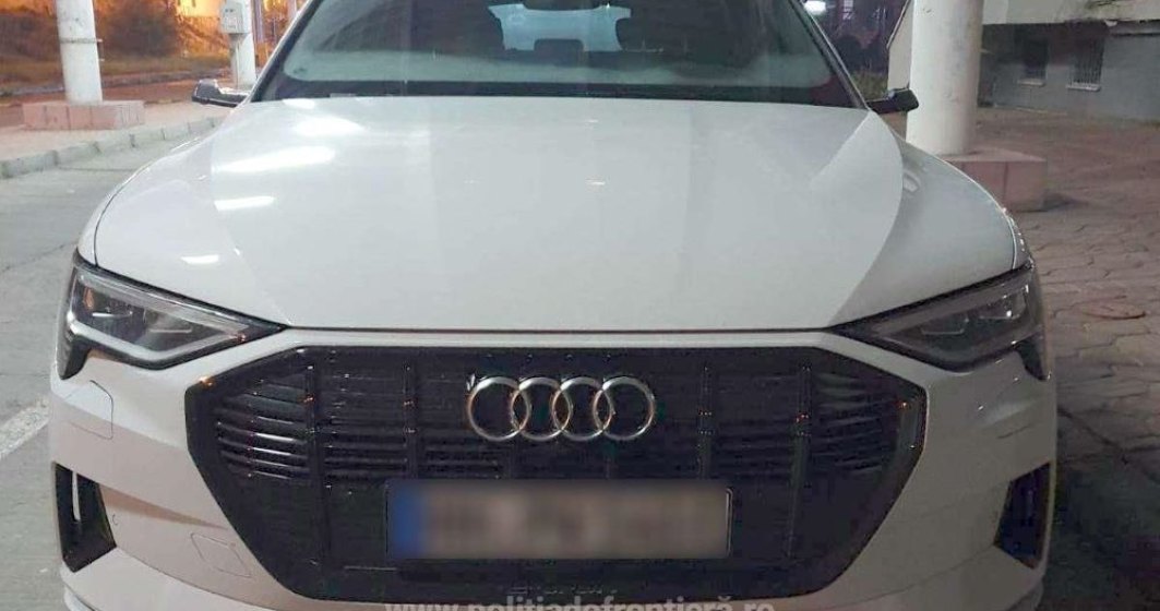 Încă o mașină de lux furată, găsită în România