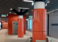 Poza 3 pentru galeria foto FOTO | Cum arată stația de metrou Tudor Arghezi, în care s-au investit aproape 50 mil. euro
