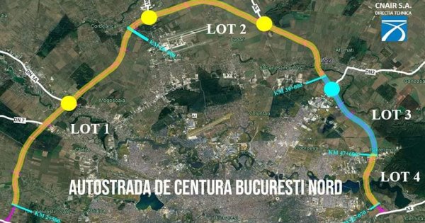 Undă verde pentru lotul 4 al Autostrăzii Bucureștiului A0: a fost emisă...