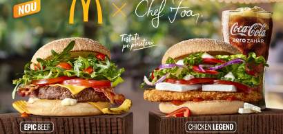 McDonald’s și Chef Foa lansează doi noi burgeri în meniul de primăvară: Epic...