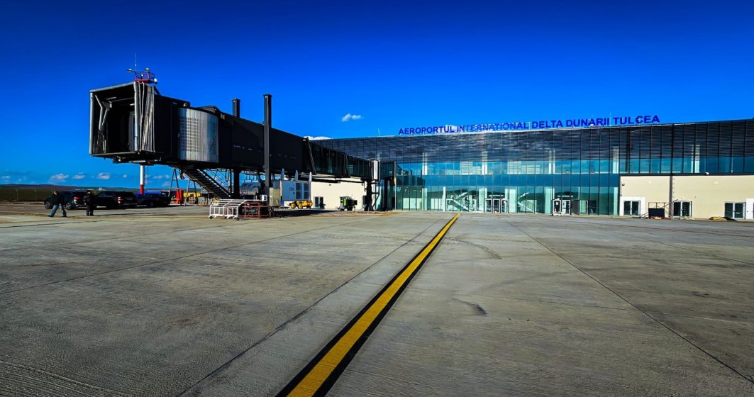 GALERIE FOTO | Aeroportul din Tulcea are un nou terminal și va putea primi zboruri Schengen