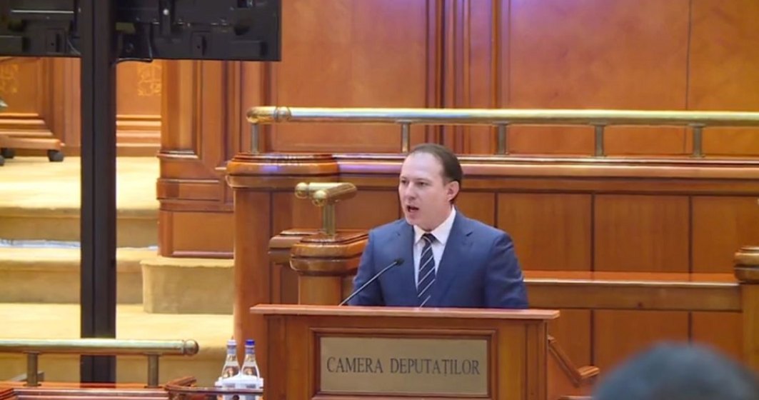 Cîțu, în Parlament: Mă contestă slugile lui Dragnea și ale lui Vâlcov