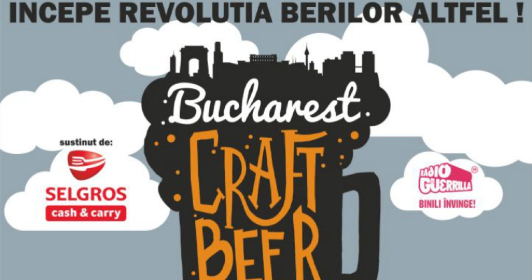 (P) Peste 50 de sortimente de bere, trei tipuri de cidru si un gratar gigant, la Bucharest Craft Beer Festival