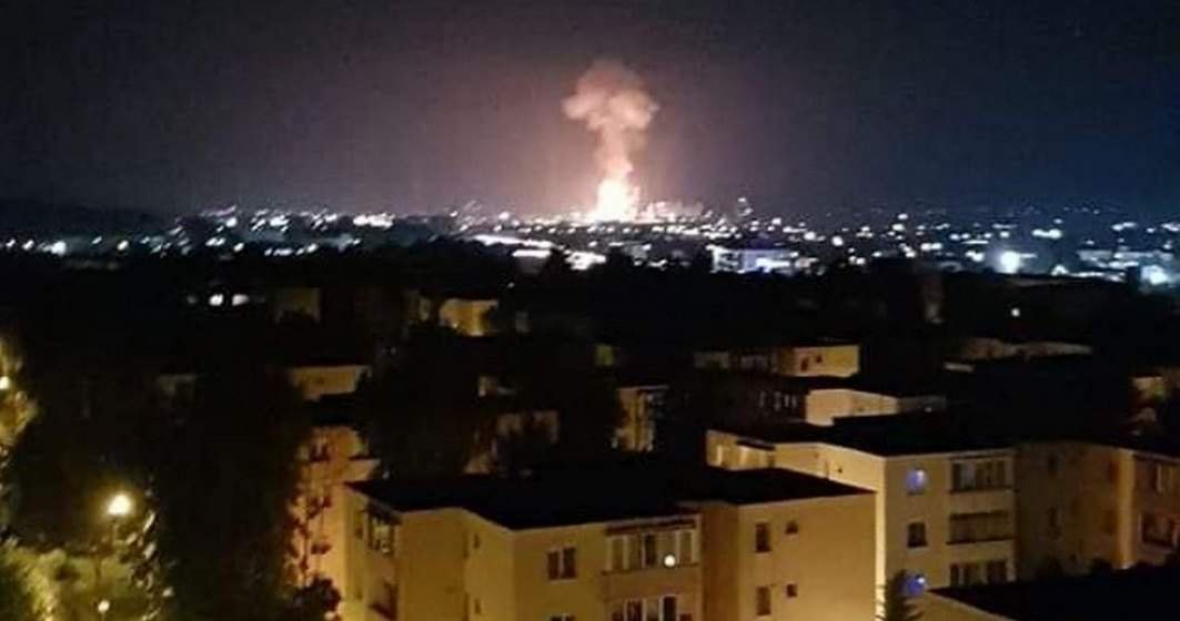 Azomureș: Explozia a fost cauzată de cedarea unei porţiuni de sub sudura unei conducte