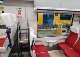 GALERIE FOTO Cum arată primul tren electric nou cumpărat de România după mai...