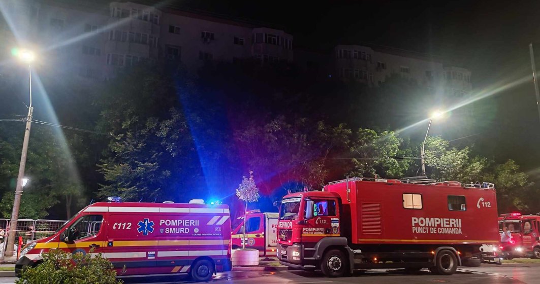 Incendiu la spitalul Robănescu din Capitală - 110 copii au fost transerați la Marie Curie