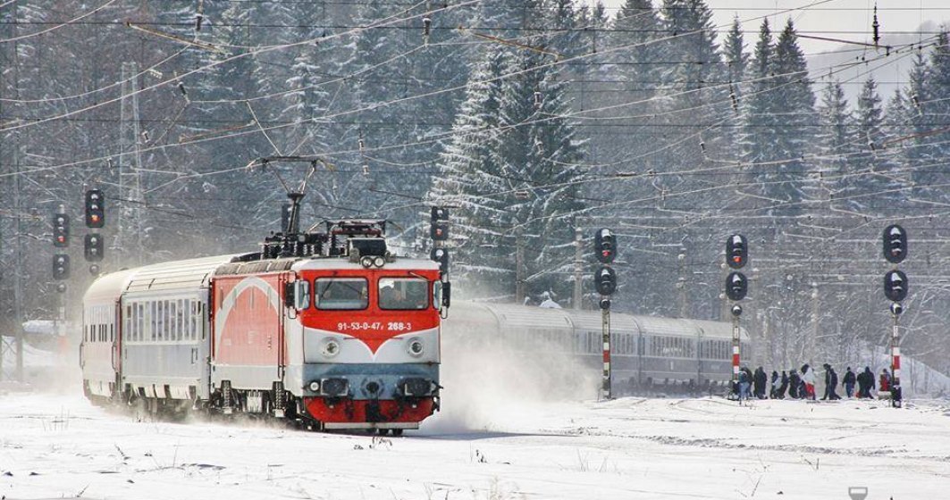 CFR Calatori: 8 trenuri anulate din cauza conditiilor meteo