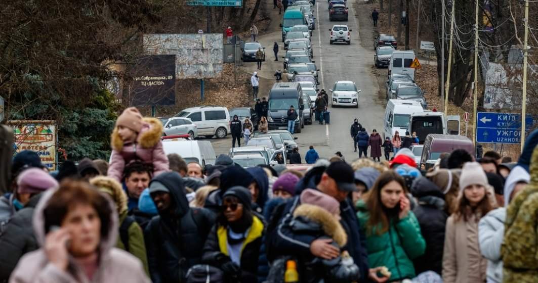Prefectura Botoșani: 1.400 de refugiaţi ucraineni au intrat, în ultimele 24 de ore, în România