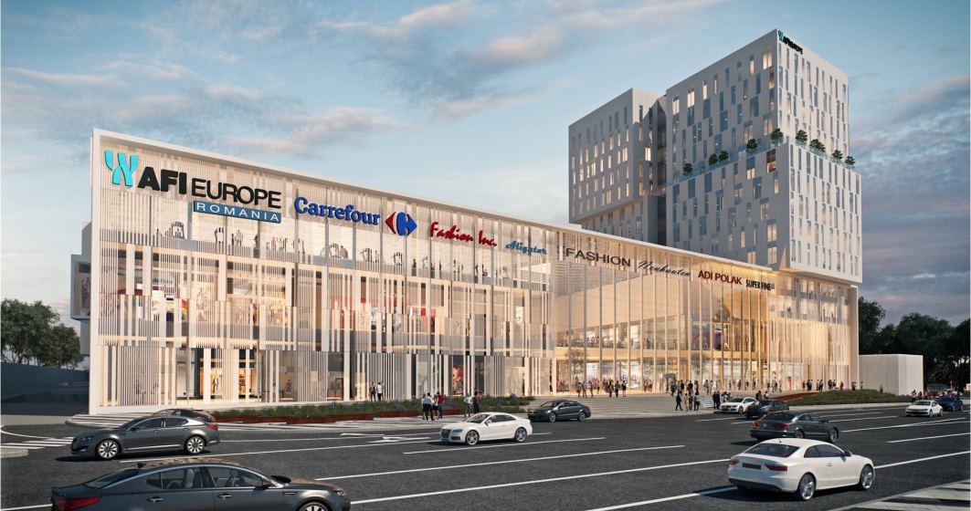 Cum va arata mall-ul AFI din Brasov: israelienii au inceput lucrarile proiectului de 45.000 mp. Carrefour, viitoarea ancora