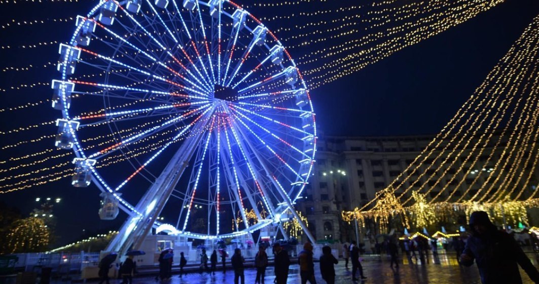 Sărbătorile bat la ușă: se deschide Târgul de Crăciun din Piața Constituției