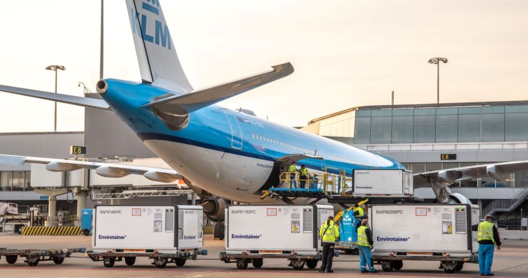Divizia CARGO a grupului Air France KLM se pregătește pentru livrarea vaccinului COVID-19