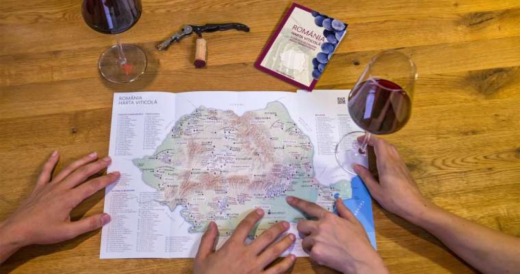 A fost lansata prima harta viticola a Romaniei: ce crame si podgorii poti sa vizitezi in tara