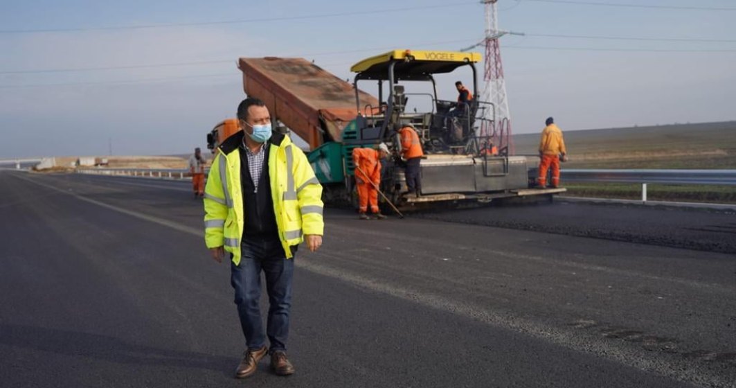 Lucrările la drumul de intrare în țară, dinspre Bulgaria, vor fi gata înainte de 20 decembrie