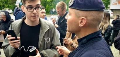 Jandarmeria a asteptat sa faca 18 ani pentru a-l amenda pentru proteste