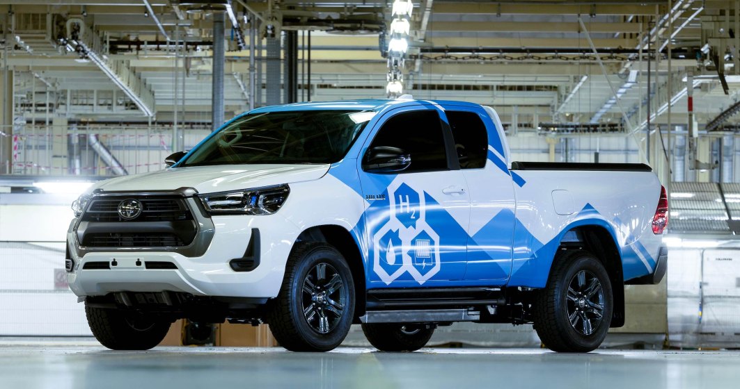 Toyota a prezentat camioneta Hilux pe hidrogen. Proiectul a fost susținut de guvernul britanic
