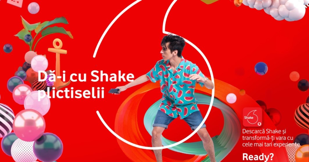 Vodafone ataca segmentul pana in 27 de ani cu oferta Shake