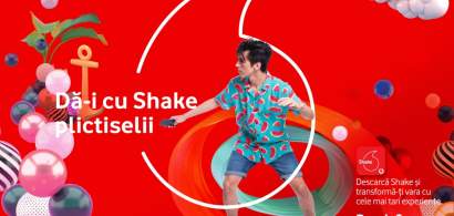 Vodafone ataca segmentul pana in 27 de ani cu oferta Shake