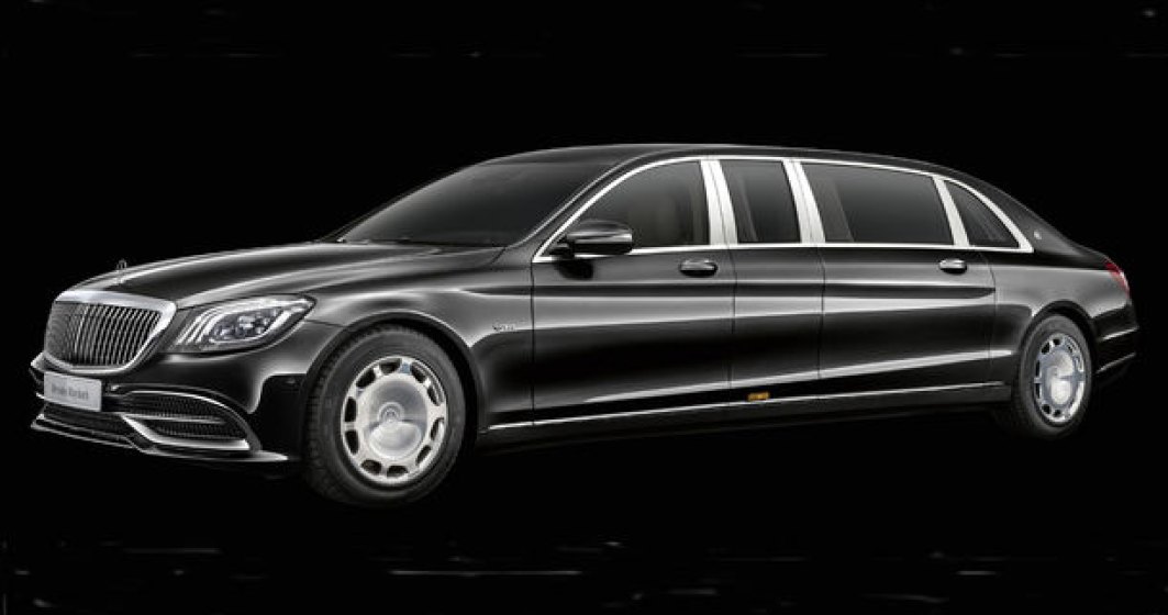 Mercedes-Maybach Pullman primeste mici imbunatatiri: o noua grila si mai multe optiuni pentru pasagerii din spate