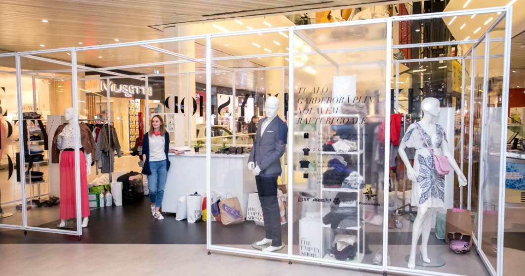 The Empty Shop - primul magazin gol din Romania unde se doneaza haine