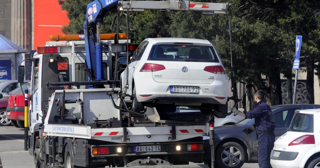 Primaria Bucuresti vrea sa faca bani in 2019 din ridicarea masinilor stationate neregulamentar