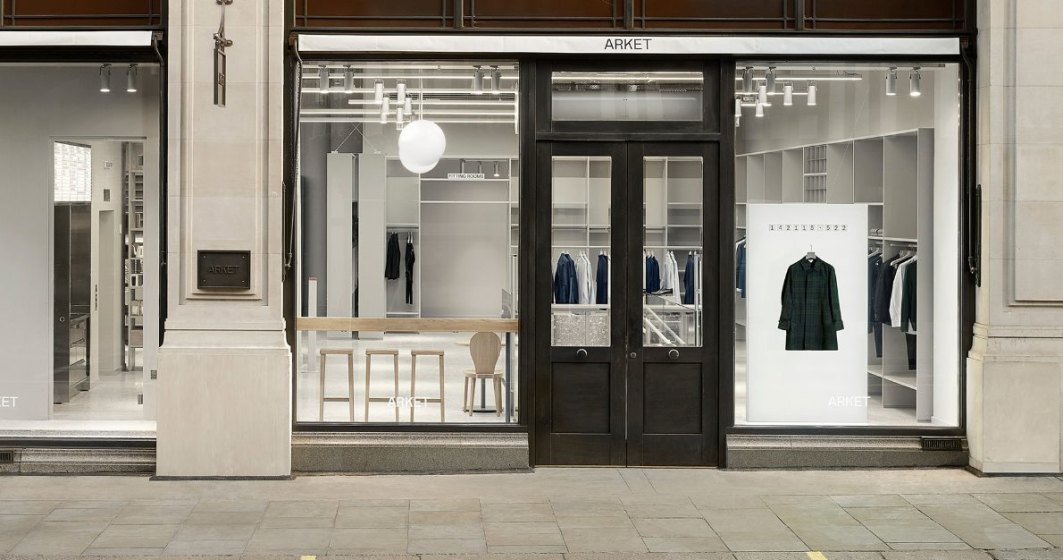 Grupul H&M a deschis primul magazin al brandului de lux Arket, in Londra