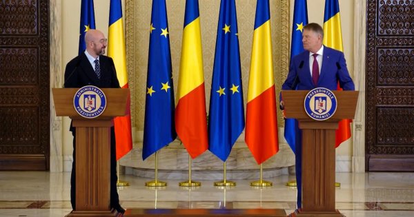 Iohannis: Avem susținerea președintelui Consiliului European pentru aderarea...