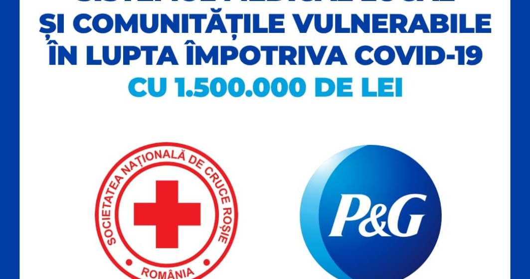 Covid-19 | Procter & Gamble România donează 1,5 milioane de lei către Crucea Roșie