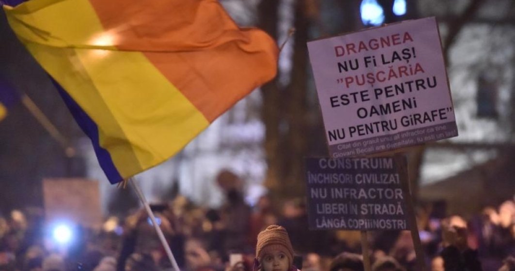Mars de protest in Capitala: Daca se adopta legile pe justitie va fi dezastru in Romania