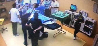 Primele imagini din sala de chirurgie din spitalul Floreasca, unde o pacienta...