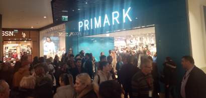 FOTO | Sute de oameni au luat cu asalt magazinul Primark în ziua lansării