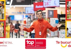 Auchan România primește certificarea Top Employer 2023