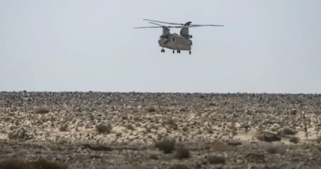 Un elicopter al Forței Multinaționale de Observatori s-a prăbușit în Egipt. 8 militari și-au pierdut viața