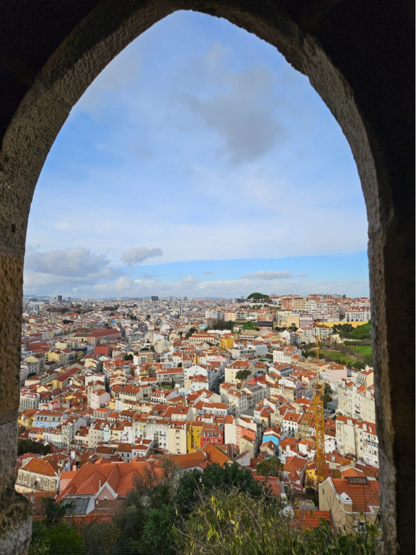 Castelul Sao Jorge Lisabona
