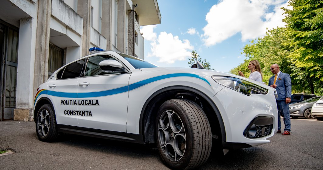 Politia din Constanta a primit un SUV Alfa Romeo Stelvio pentru 6 luni