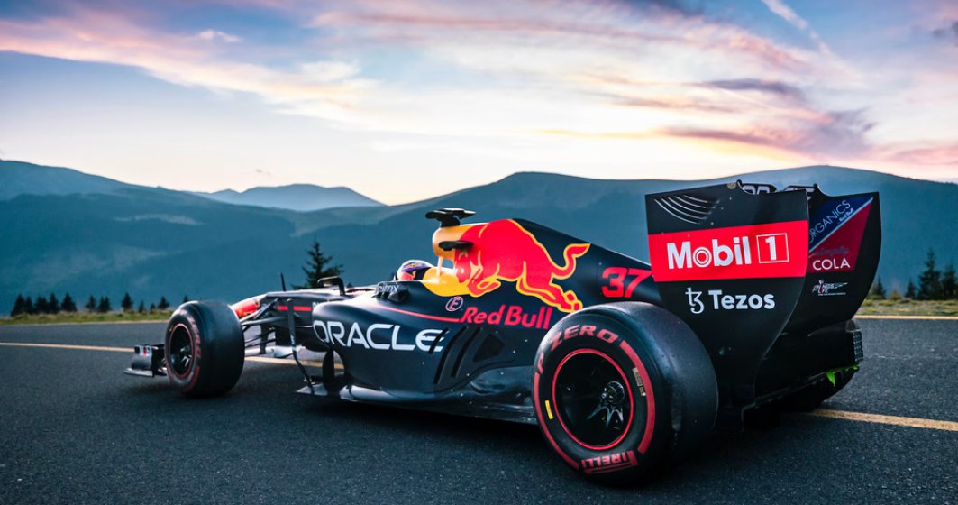 Red Bull Racing a îmblânzit Transalpina cu un monopost de Formula 1