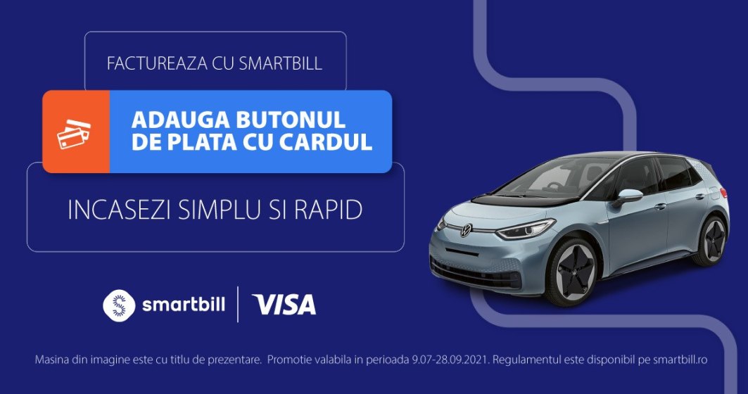 Digitalizarea IMM: VISA și SmartBill simplifică încasarea facturilor prin integrarea butonului de plată cu cardu