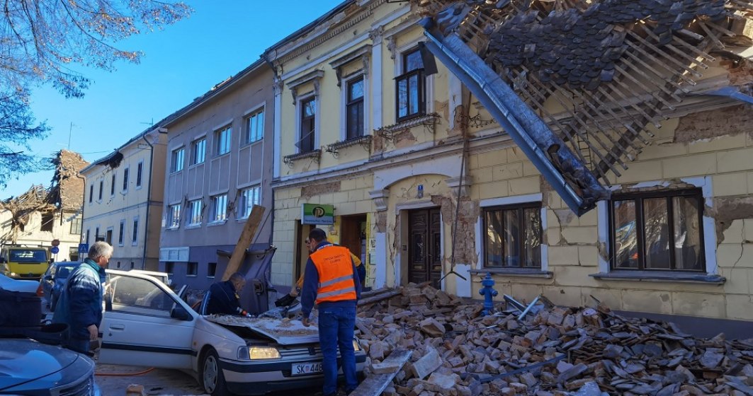 VIDEO: Cutremur în Croația cu magnitudinea de 6,4