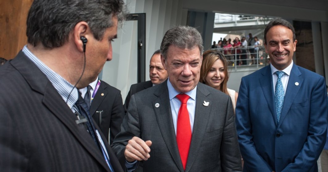 Premiul Nobel pentru Pace i-a fost acordat presedintelui columbian Juan Manuel Santos