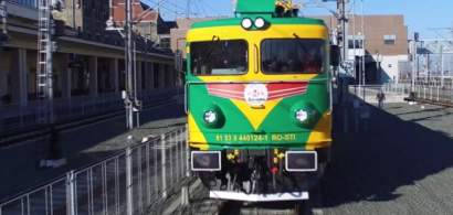 Transcarpatic, primul tren de lux din Romania cu dusuri si gustari si bauturi...