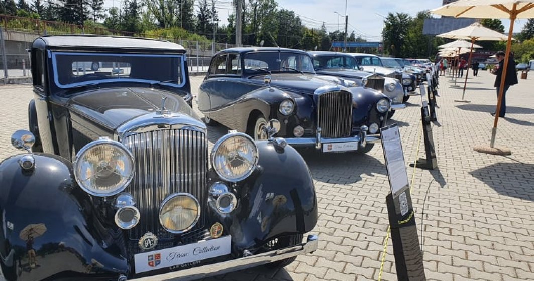 Expoziție auto unicat, în aer liber la Țiriac Collection