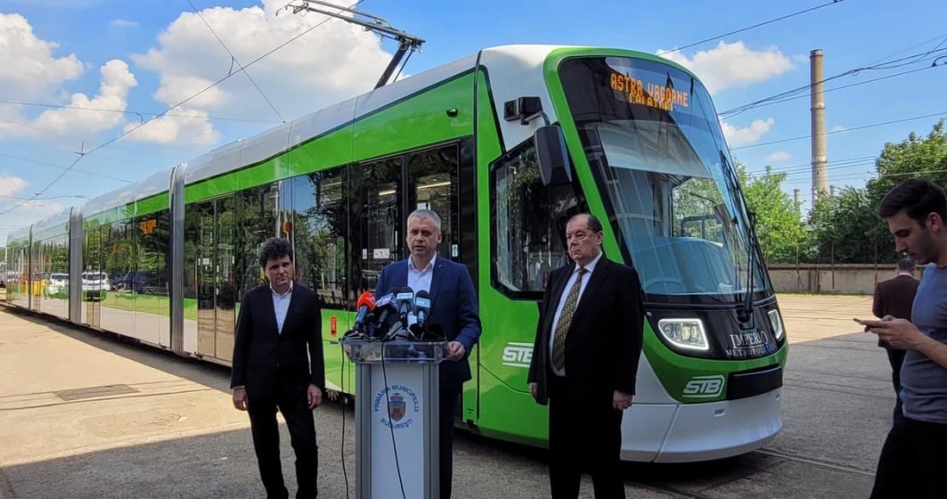 Primele douăzeci de tramvaie noi din București vor circula pe linia 41