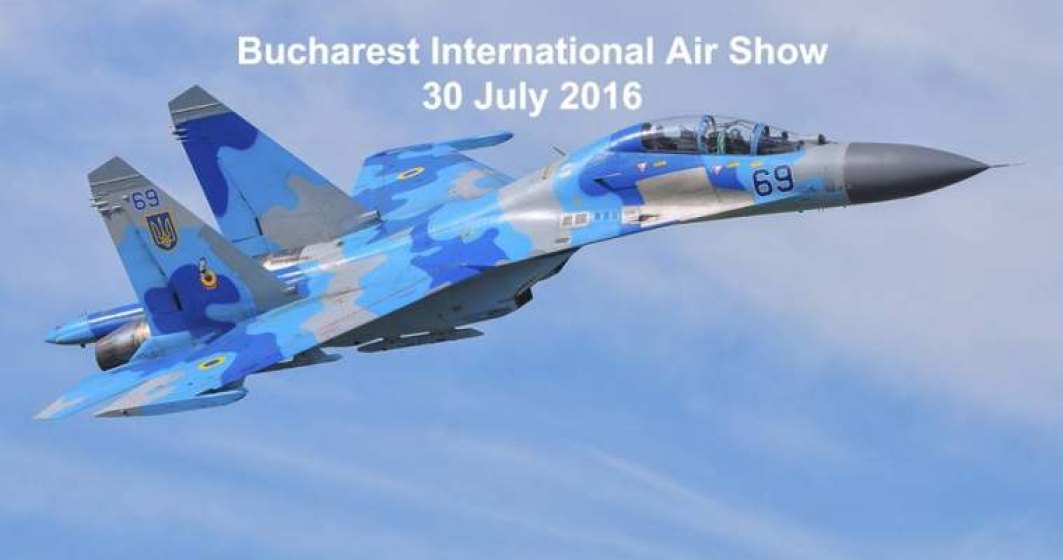 Cel mai mare show aerian din Romania, BIAS: acrobatii cu aeronave de lupta, efecte pirotehnice, muzica si lumini