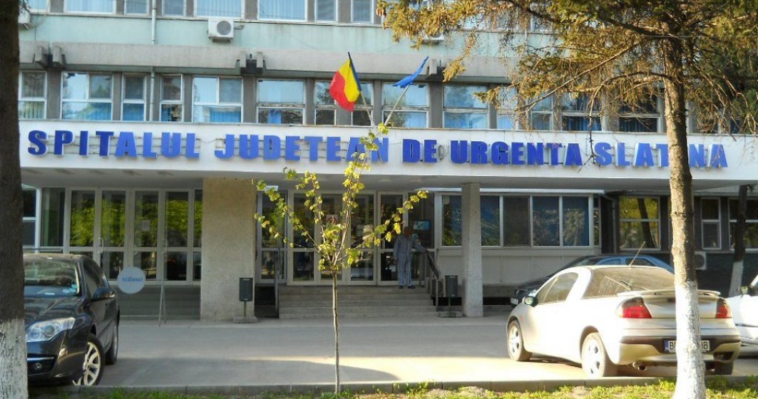 Incendiu la Spitalul Județean Slatina