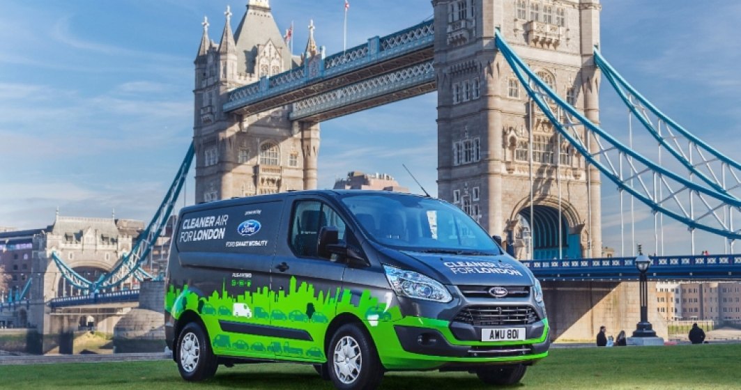 Londra testeaza 20 de utilitare hibride plug-in Ford